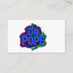 Da Pope Business Card Design