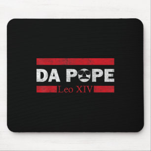 Da Pope From America Chicago Pope Leo Xiv Funny Vi Mouse Pad