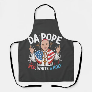 Da Pope From America Chicago Pope Leo XIV Provost  Apron