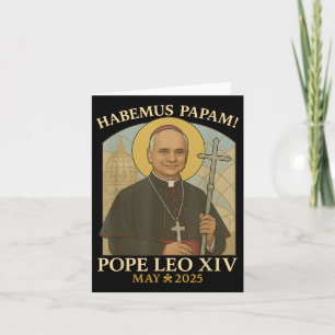Da Pope From America Chicago Pope Leo Xiv Provost  Card