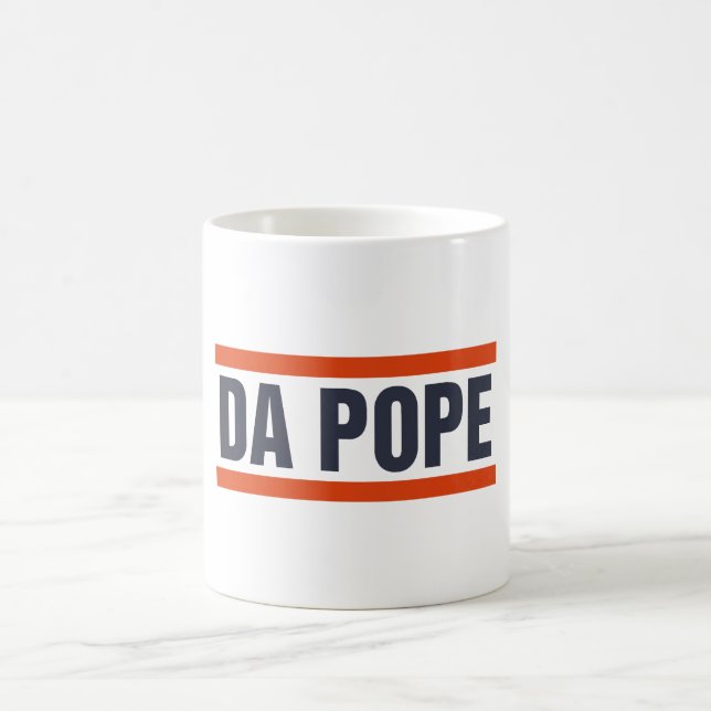 Da Pope From America Chicago Pope Leo XIV Provost Coffee Mug (Center)