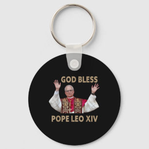 Da Pope From America Chicago Pope Leo Xiv Provost Key Ring