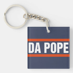 Da Pope From America Chicago Pope Leo XIV Provost Key Ring