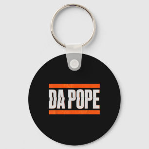 Da Pope From America Chicago Pope Leo Xiv Provost Key Ring