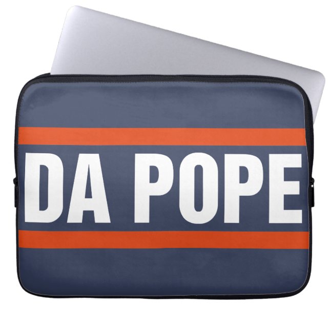 Da Pope From America Chicago Pope Leo XIV Provost Laptop Sleeve (Front)