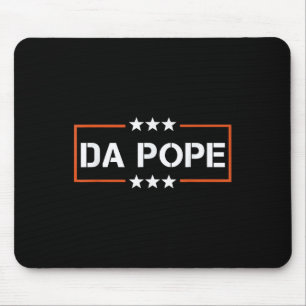 Da Pope From America Chicago Pope Leo Xiv Provost Mouse Pad