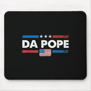 Da Pope From America Chicago Pope Leo Xiv Provost Mouse Pad