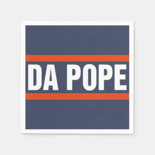Da Pope From America Chicago Pope Leo XIV Provost Napkin