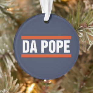 Da Pope From America Chicago Pope Leo XIV Provost Ornament