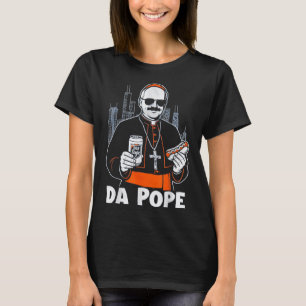 Da Pope From America Chicago Pope Leo Xiv Provost  T-Shirt
