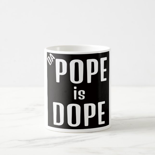 DA Pope is Dope Coffee Mug (Center)