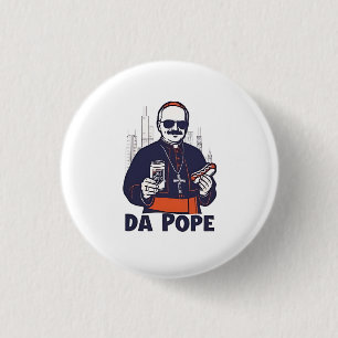Da Pope Leo XIV Vatican 4Th of July USA 3 Cm Round Badge