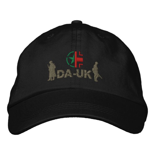 DA-UK Cap "Flash" Embroidered (Front)