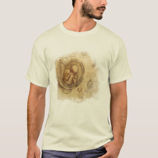 da Vinci -- Embryo Sketch T-Shirt
