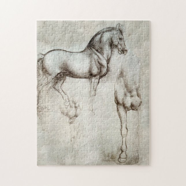 Da Vinci Horse Puzzle (Vertical)