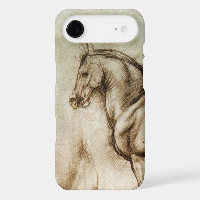 Da Vinci Horse Study iPhone 6 case (Back)