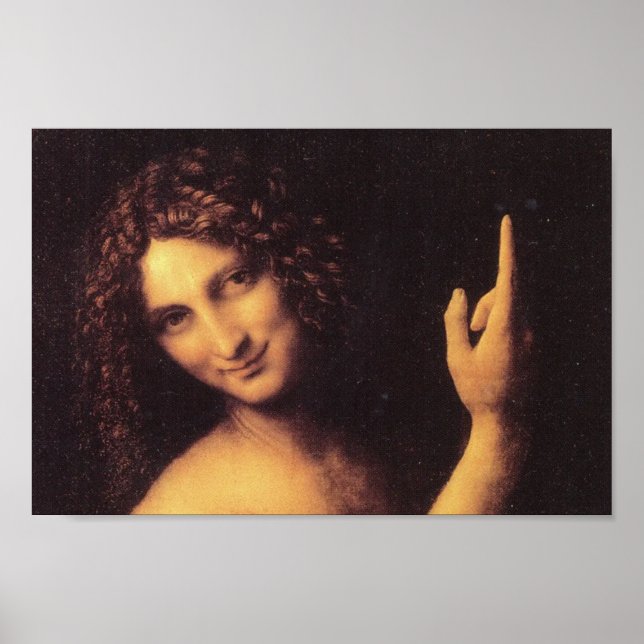 DA VINCI JOHN THE BAPTIST POSTER (Front)