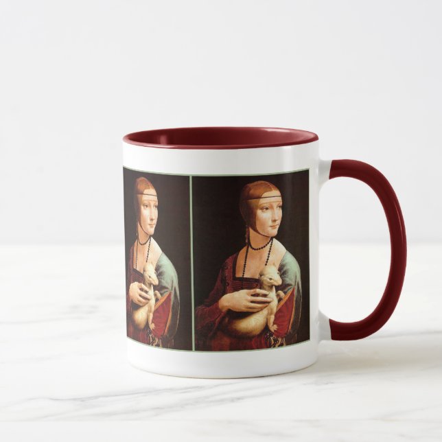 Da Vinci: Lady With The Ermine Mug (Right)