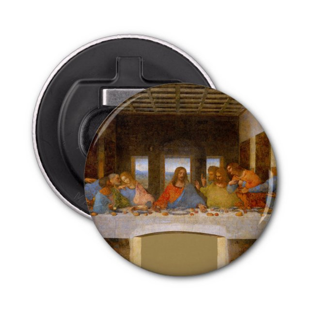 Da Vinci Last Supper Fine Art Classic Bottle Opener (Front)