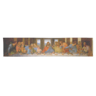 Da Vinci Last Supper Fine Art Classic Short Table Runner