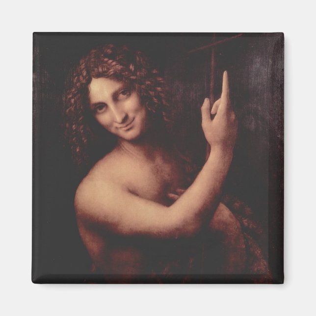 Da Vinci, Leonardo - St. John the Baptist Magnet (Front)