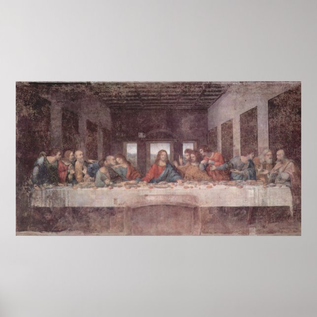 Da Vinci, Leonardo - The Last Supper Poster (Front)