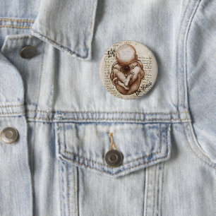 Da Vinci Life 6 Cm Round Badge