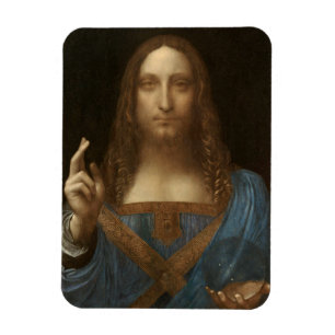 Da Vinci, Saviour of the World, Salvator Mundi Magnet