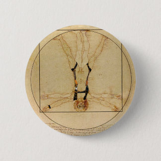 da Vinci Skydiving 6 Cm Round Badge