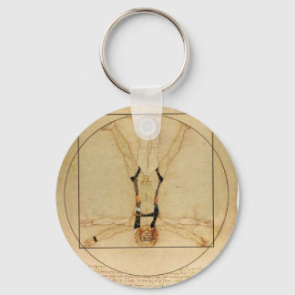 da Vinci Skydiving Key Ring