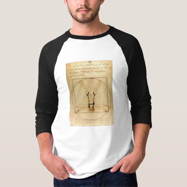 da Vinci Skydiving T-Shirt (Front)