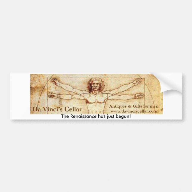 Da Vincis Cellar Bumper Sticker (Front)