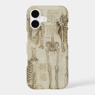 Da Vinci's Human Skeleton Anatomy Sketches