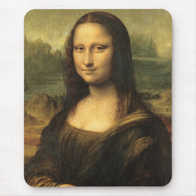 da Vinci's Mona LisaMousepad Mouse Pad (Front)
