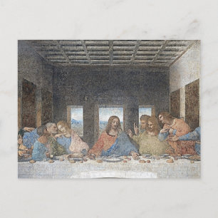 da Vinci's The Last Supper Postcard