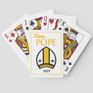Daaa...POPE Playing Cards