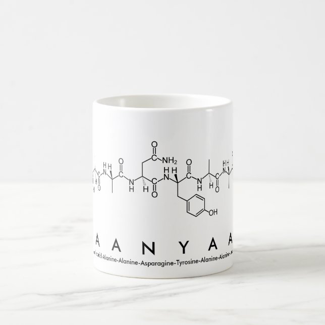 Daanyaal peptide name mug (Center)