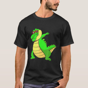 Dab Alligator Dabbing Crocodile For Kids T-Shirt