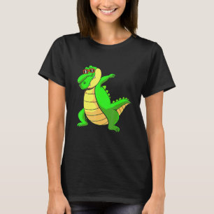 Dab Alligator Dabbing Crocodile For Kids T-Shirt
