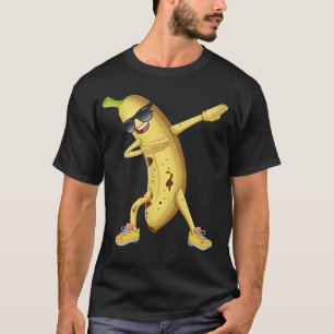 Dab Banana Dancing Dabbing Banana Fruit Meme T-Shirt