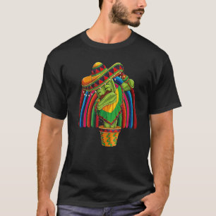 Dab Cactus Cinco De Mayo Mexican Fiesta Boy Kids M T-Shirt