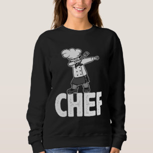 Dab Dabbing Chef Cooking Guru  Cook Retro Culinary Sweatshirt
