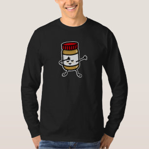 Dab Dabbing Peanut Butter Jar Funny Toddler Jelly T-Shirt