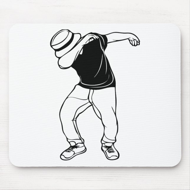 Dab Dance Mouse Pad (Front)