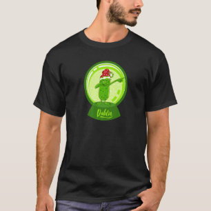 Dab Elf Goblin Snowball Snow Globe Dabbing Christm T-Shirt