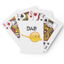 Dab emoji Playing Cards