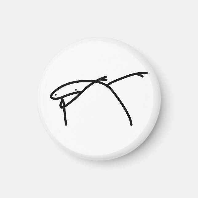 DaB Flork Magnet (Front)