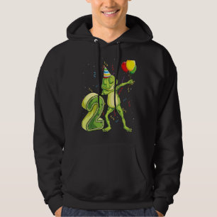 Dab Frog Second 2nd Birthday Two 2 Years Old Bday  Hoodie