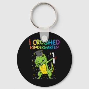 Dab I Crushed Kindergarten Last Day Graduation Boy Key Ring