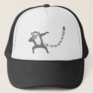 Dab lemur trucker hat